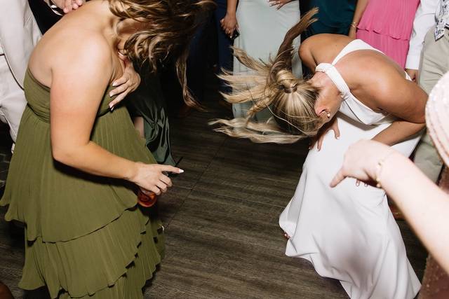 Getting down.