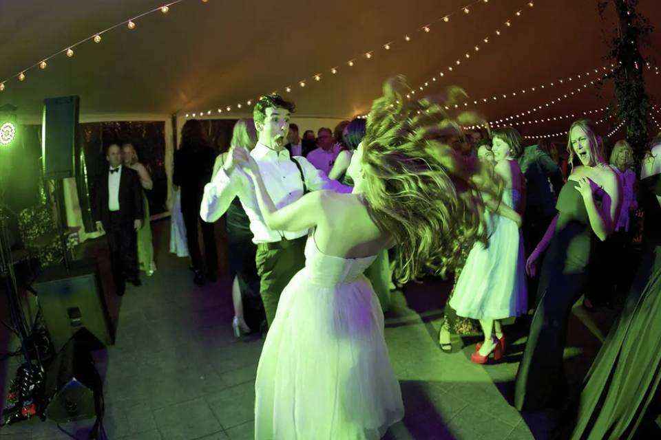 Epic dance party.