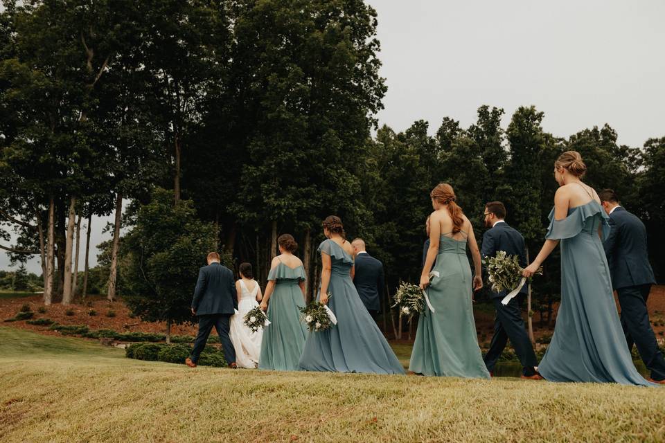 Our Brides and Bridesmaids