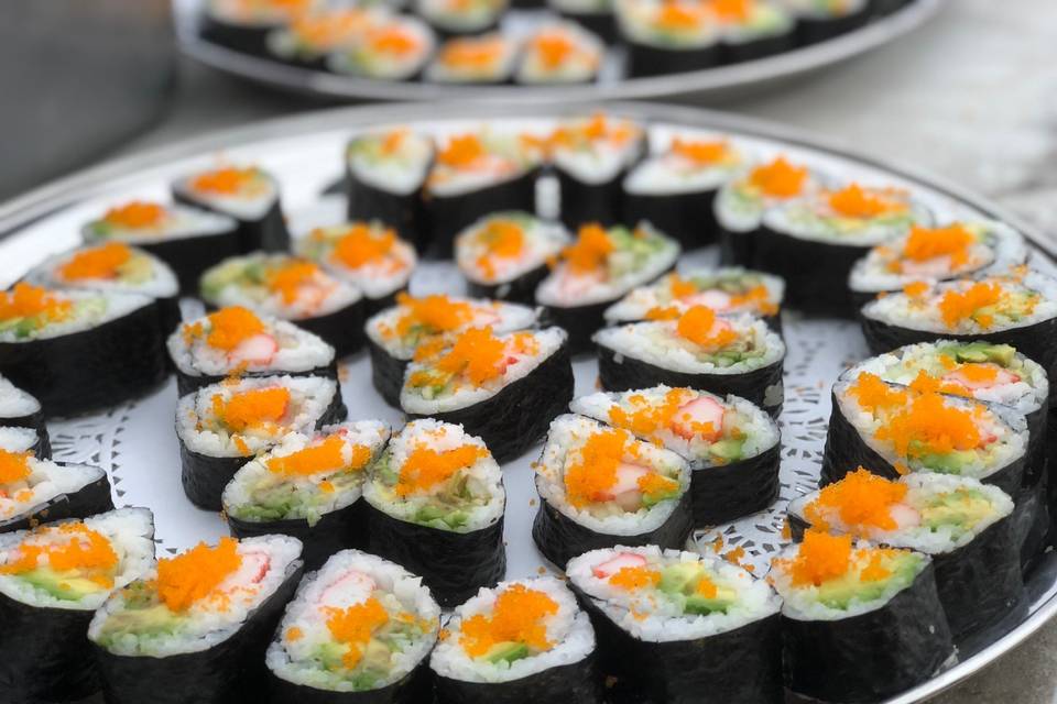 Vegan sushi