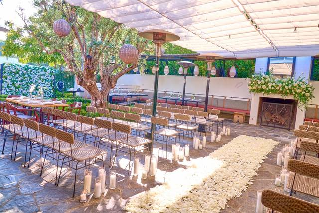 Patio Wedding Event