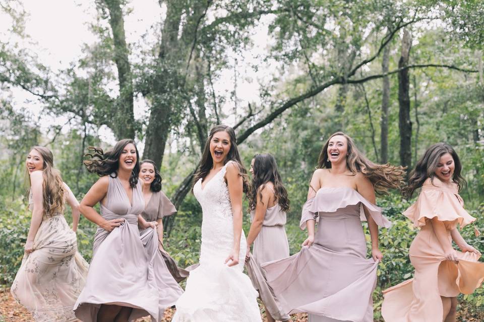 Bridesmaids at Loblolly Rise