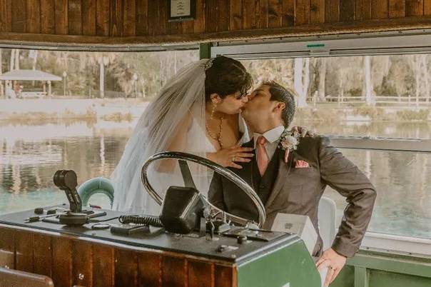 Glass Bottom Boat Kiss