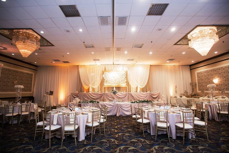 An opulent event location