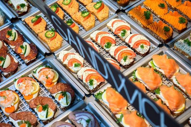 Derek Dickenson Events's menu