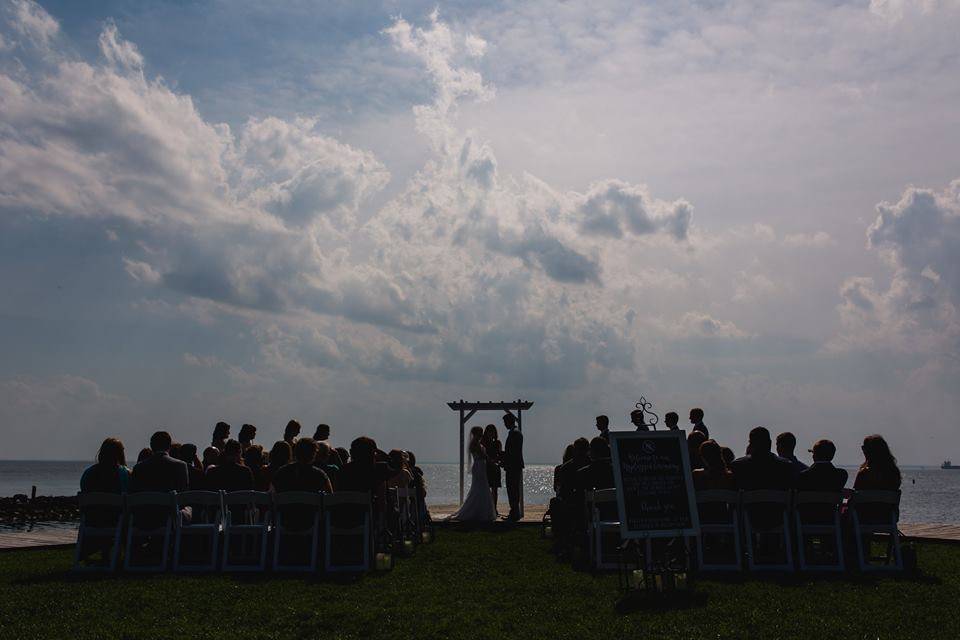 Outdoor wedding