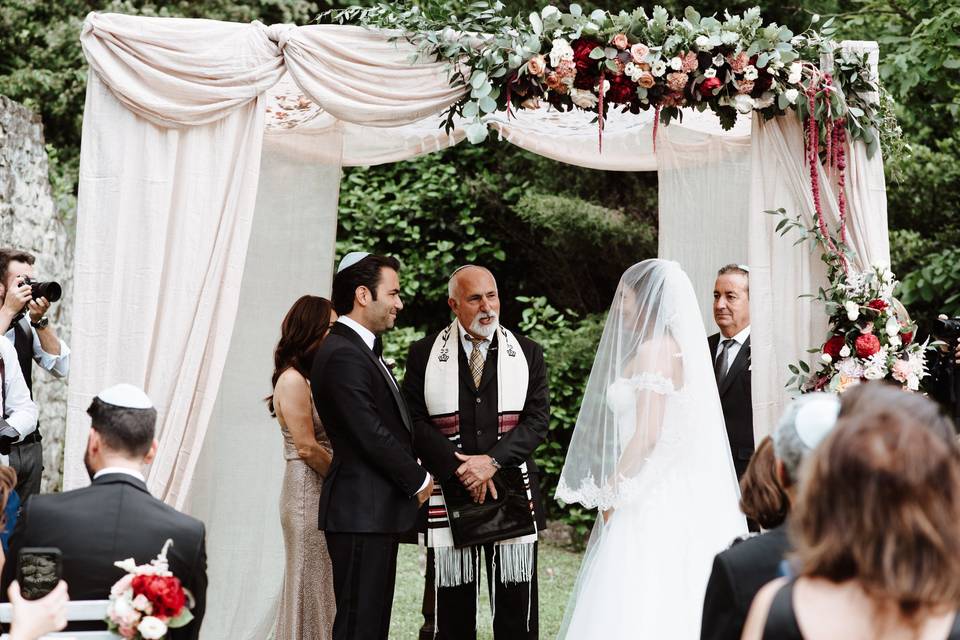 Jewish wedding in Florence