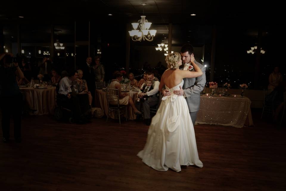 Couple dancing