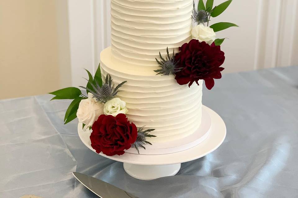 An elegant cake design