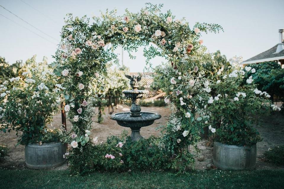 Ceremony Garden wedding