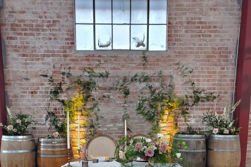 Sweetheart table