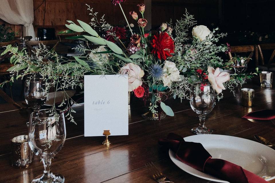 Barn wedding