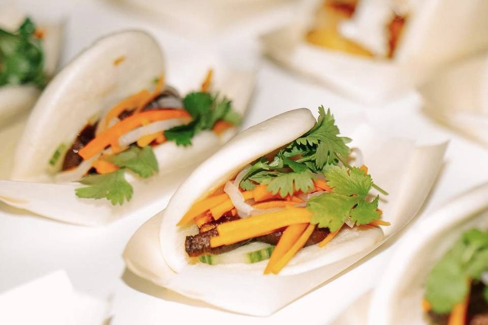 Veggie bao buns