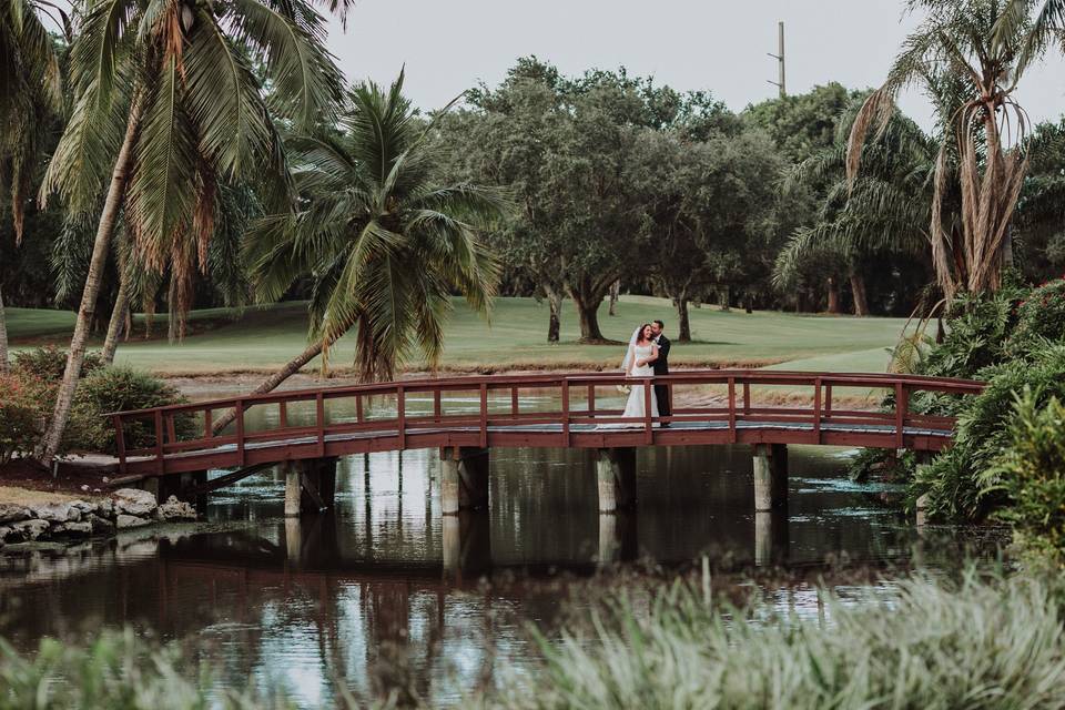 Couple by the lake