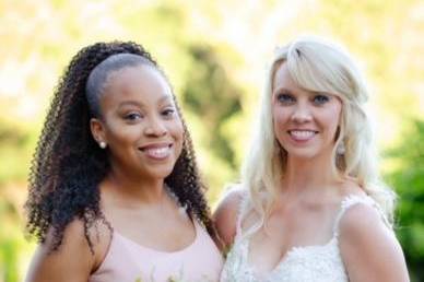 Gorgeous Bride & Maid of honor