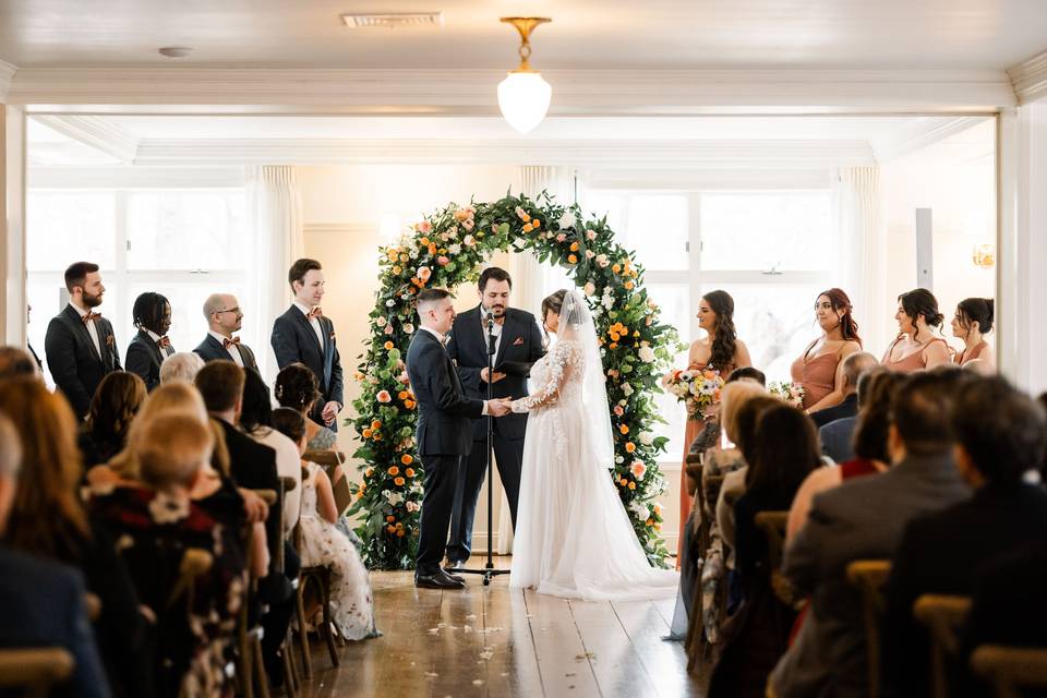 Bridal Party at Evergreen