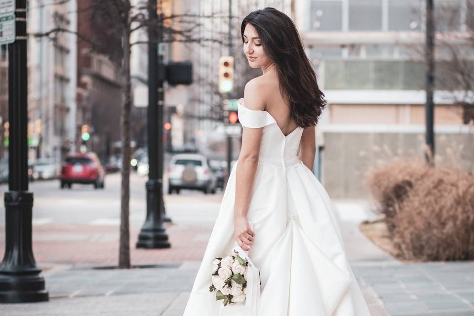 Such a gorgeous bride