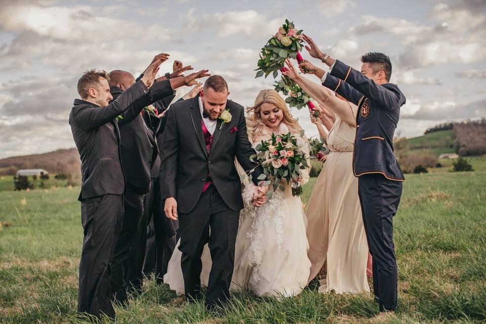 Bridal Party Tunnel