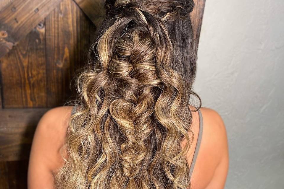 Bridal Party hairstyle