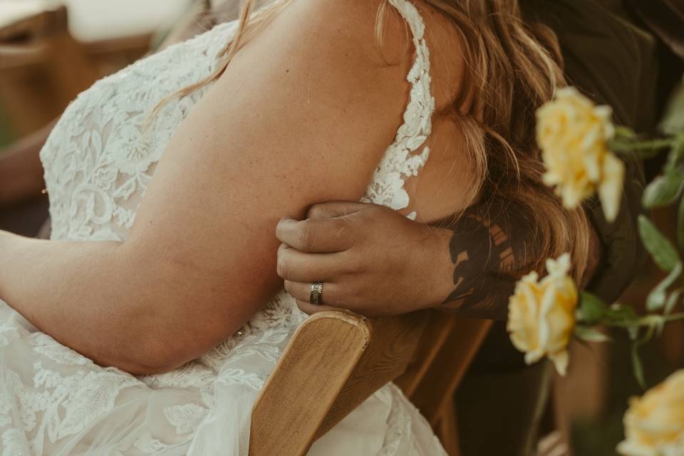 Embrace During Speech