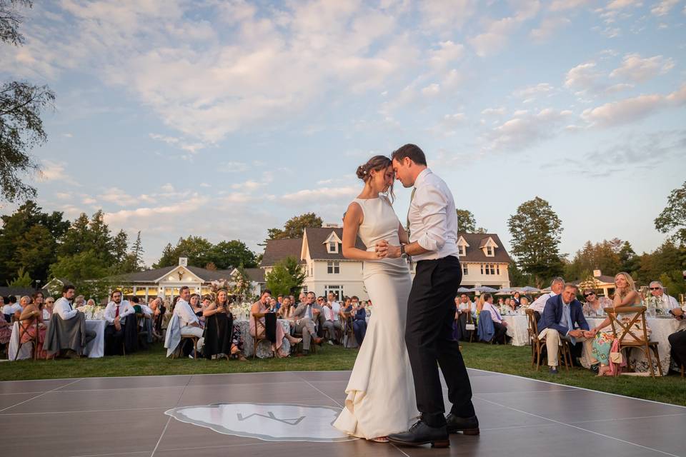 Bride and Groom First Dance