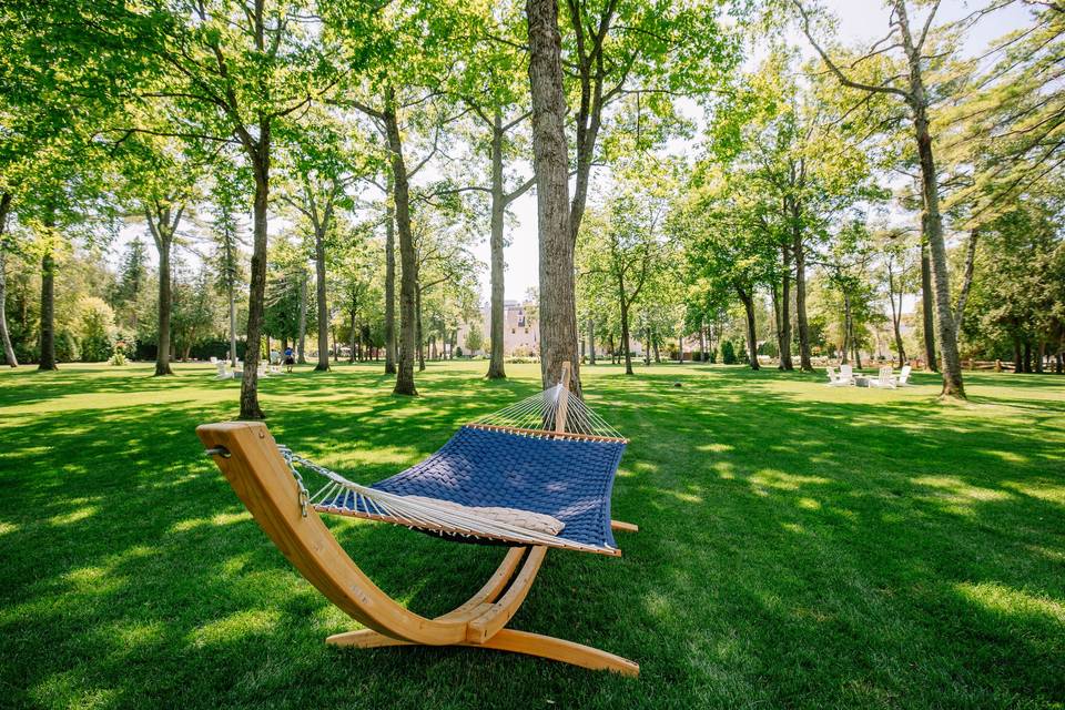 Hammock on North Lawn