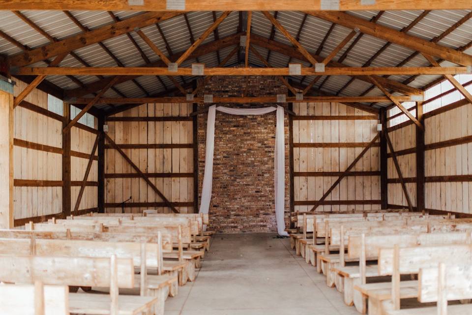 Ceremony barn