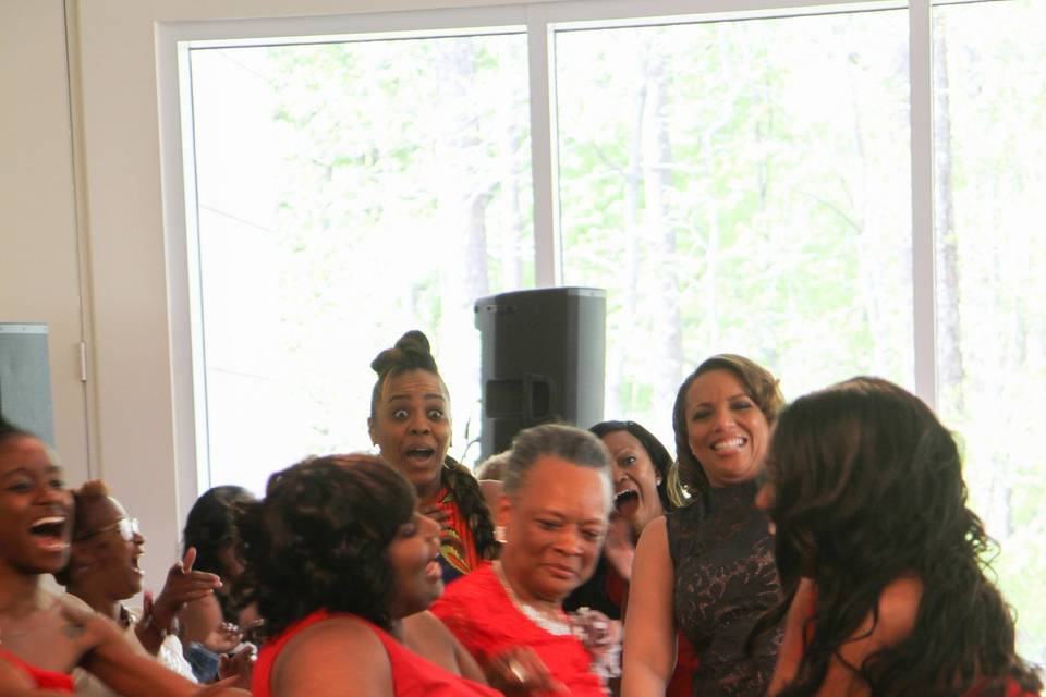 Wedding dance floor