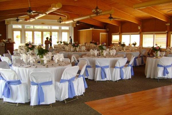 Reception area