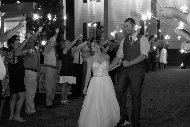 Sparkler sendoff