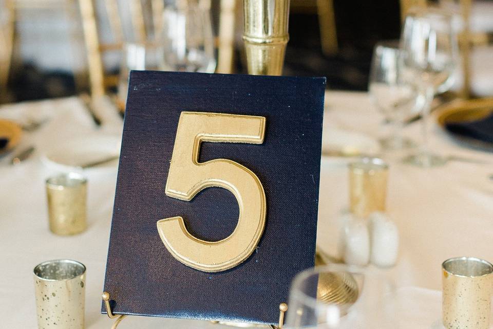 Table number