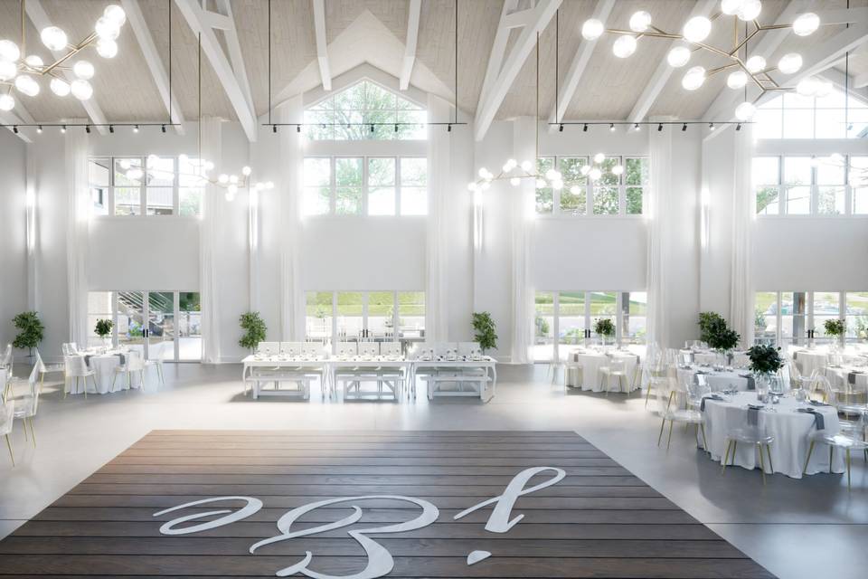 Dining area and dance floor