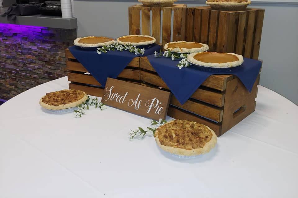 Pie table