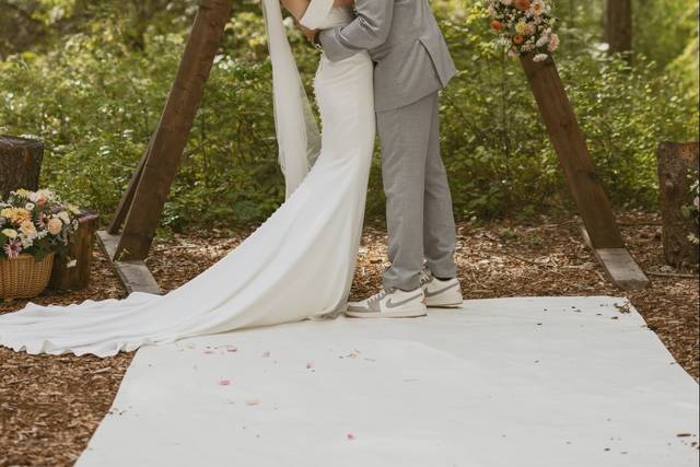 You may now kiss the bride