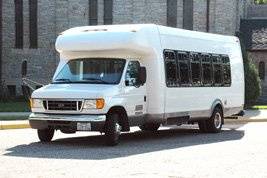 White limo truck