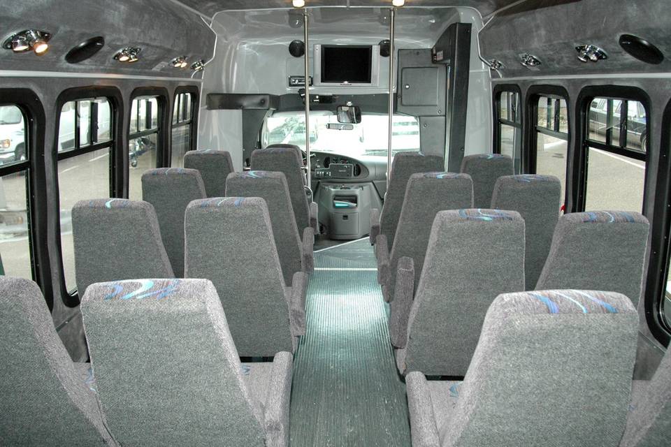 Bus-like interior