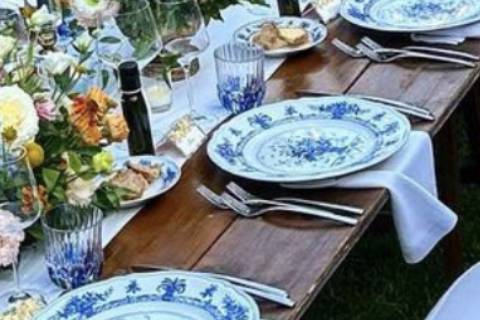 Elegant table setup