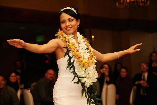 Bride's Hula Dance