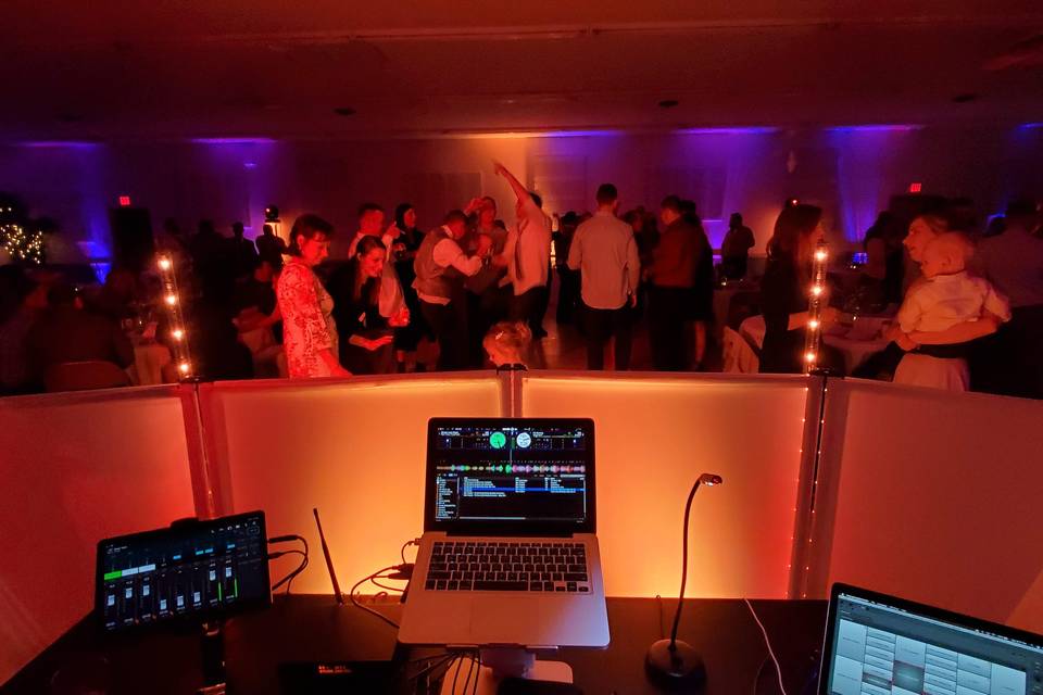 DJ setup