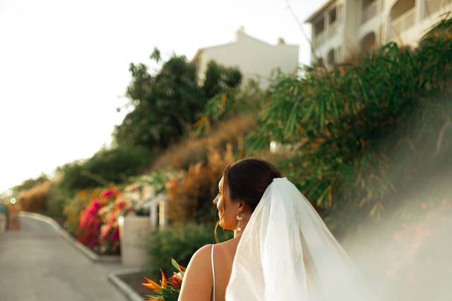 Here comes the bride