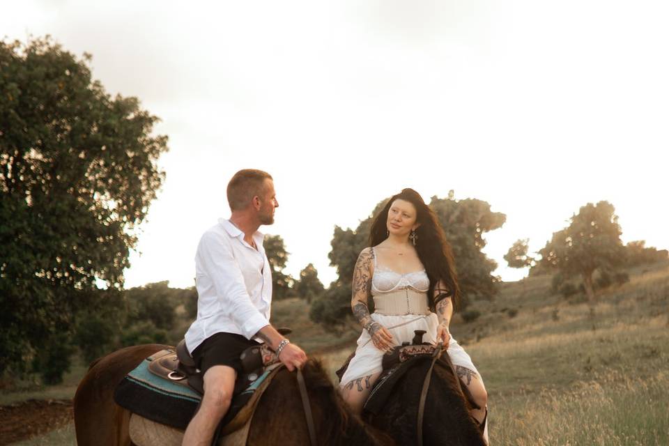Horse back riding