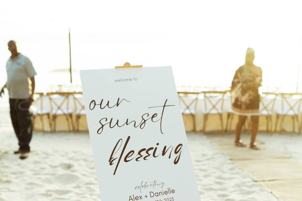 Our sunset blessing