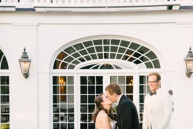 Wedding kiss