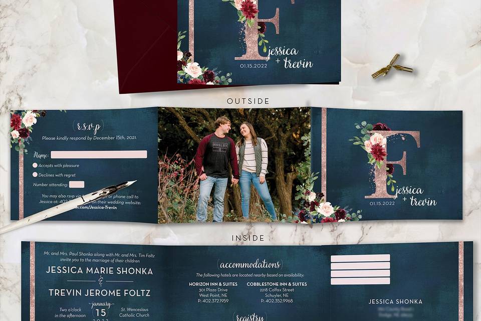 Fowler Design Co. Invitations