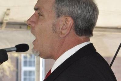 Performing a solo in the Easter Cantata at The Village Green in Chester Virginia 2011