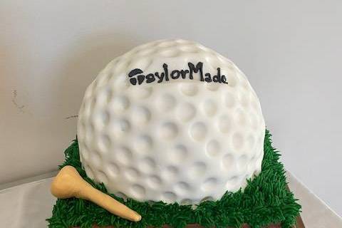 Golf Groom's Cake