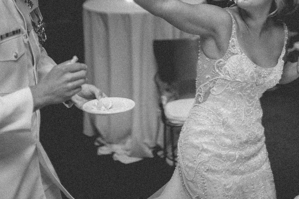 Cake fight!