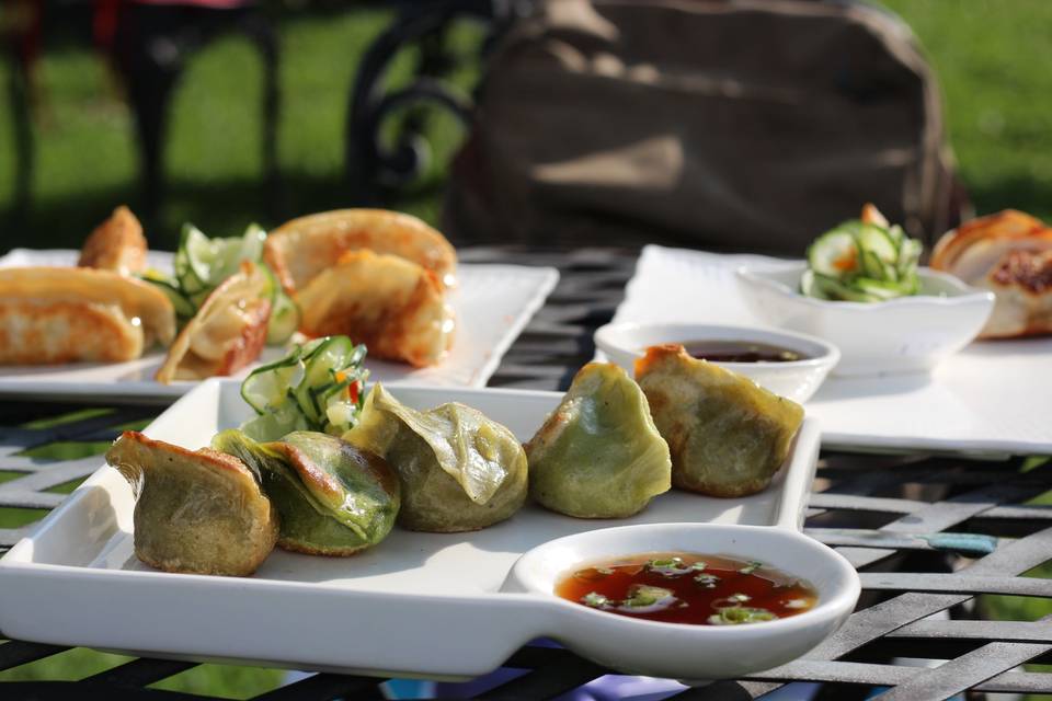 Veggie heaven dumplings