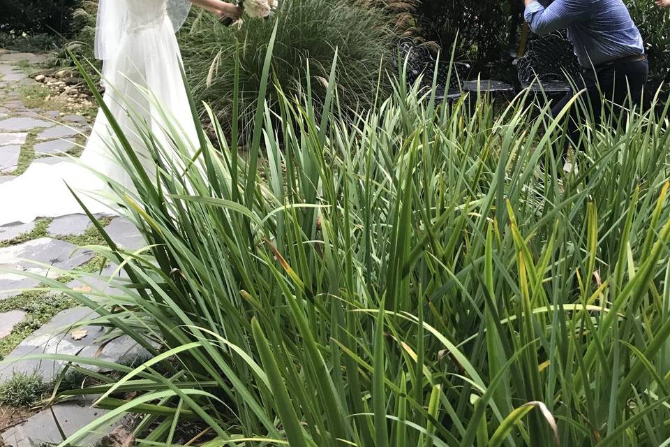 Always Side by side with my bride.