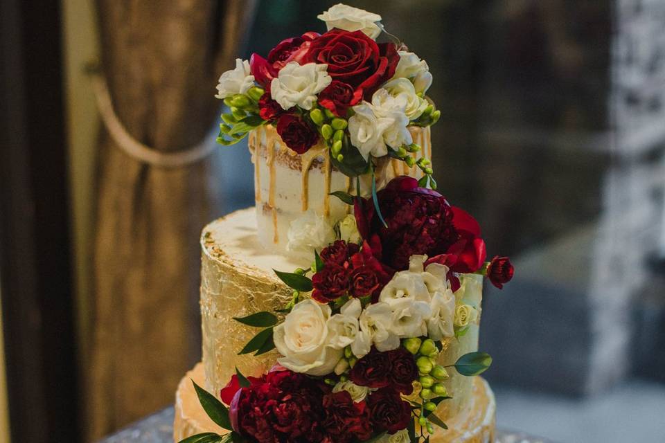 French flavor wedding cake